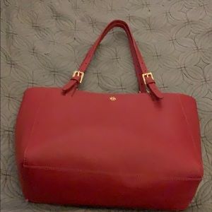 Tory Burch Small Red Satchel